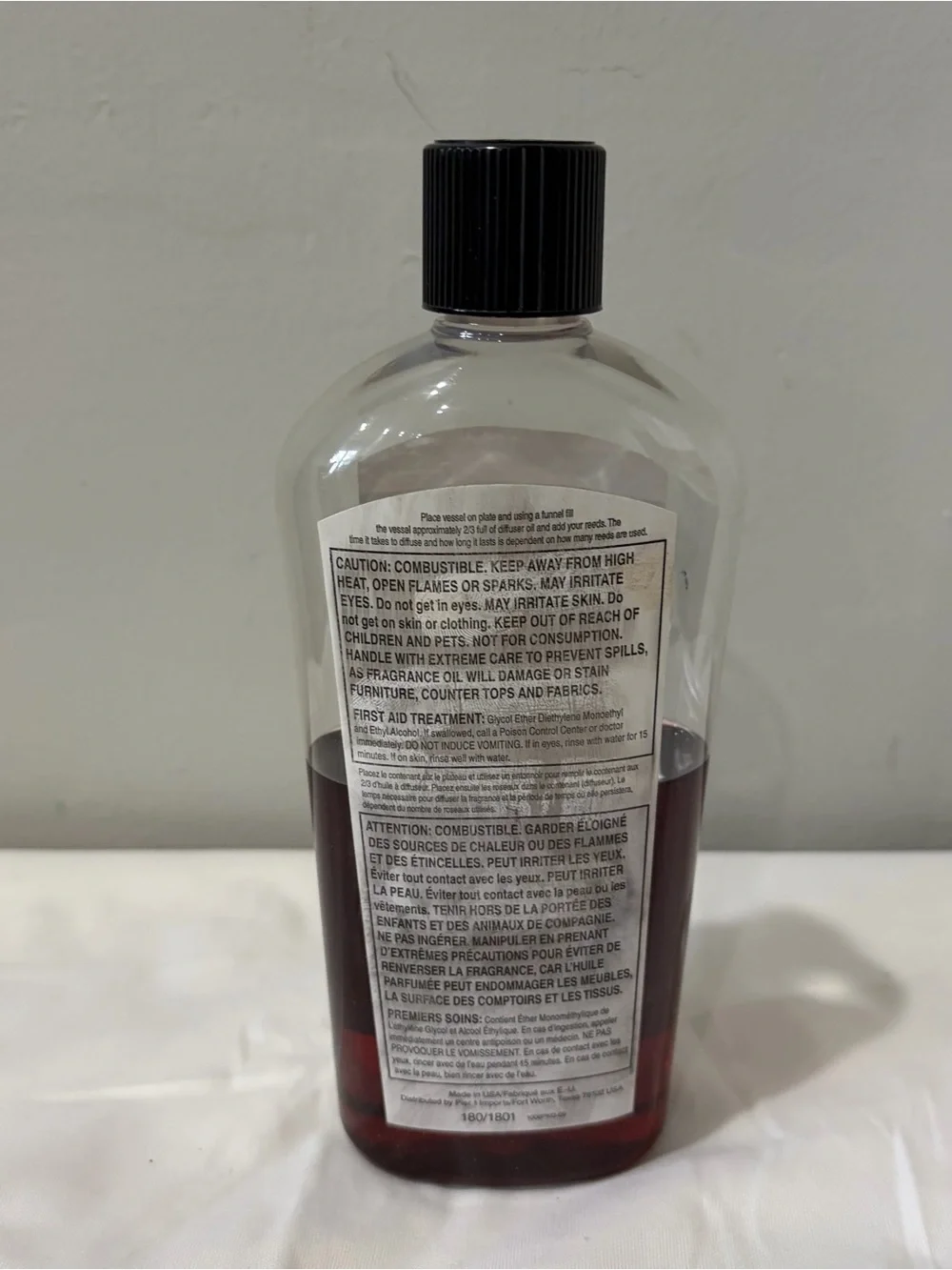 Pier 1 Imports ASIAN SPICE Reed Diffuser Oil Refill 16oz Discontinued 1/2 full
